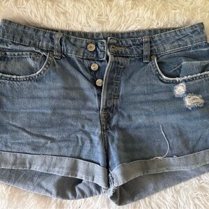 Stylish Blue Jean Shorts